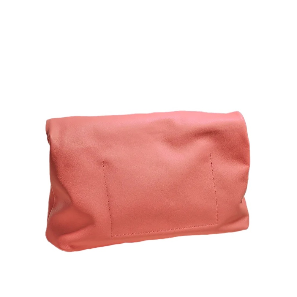 NWT pink leather clutch - Picture 4 of 4
